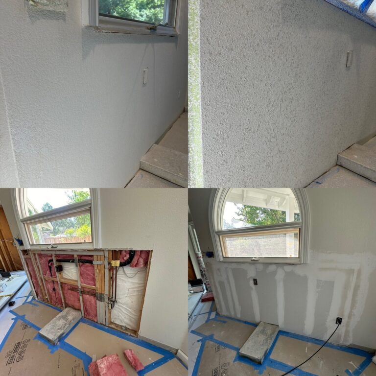 custom home windows and drywall