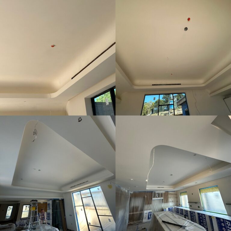 custom home drywall Level 5 finish