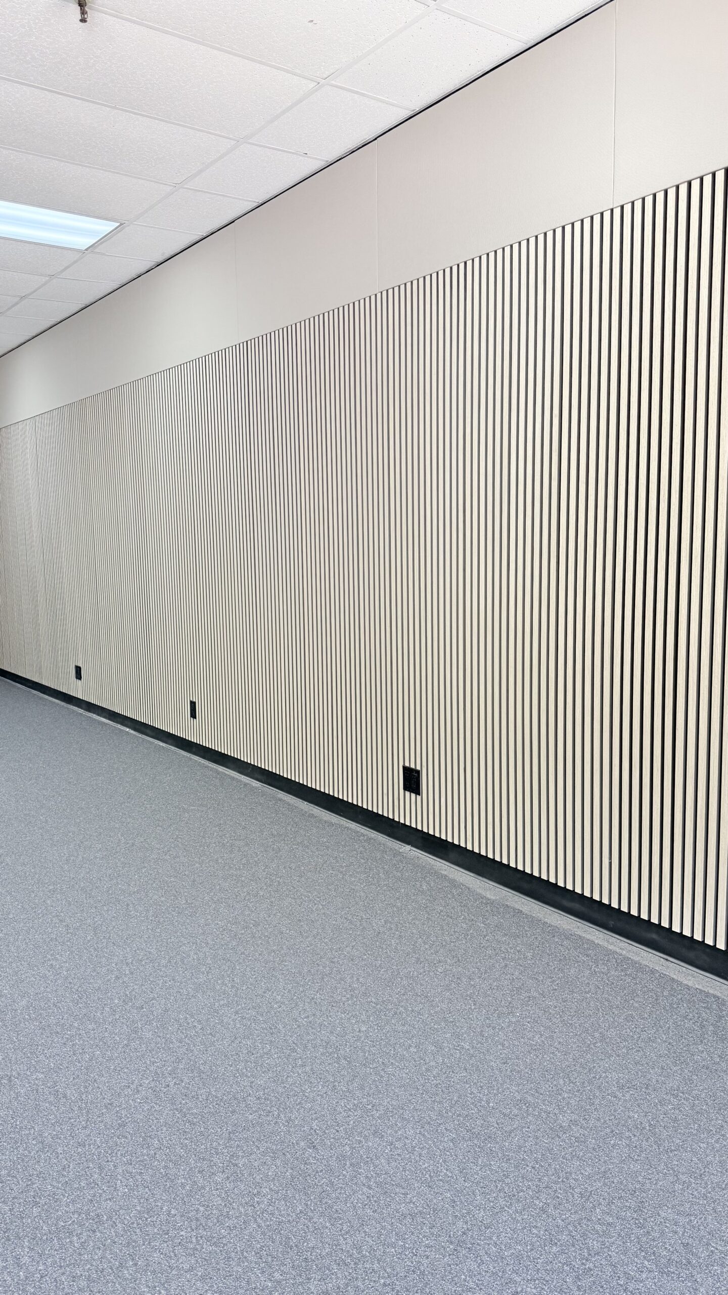 Commercial music studio interior improvement